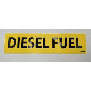 6x Diesel Fuel Vinyl Decals‎ / Gas Stickers / Labels Fuel Door Label Emblems